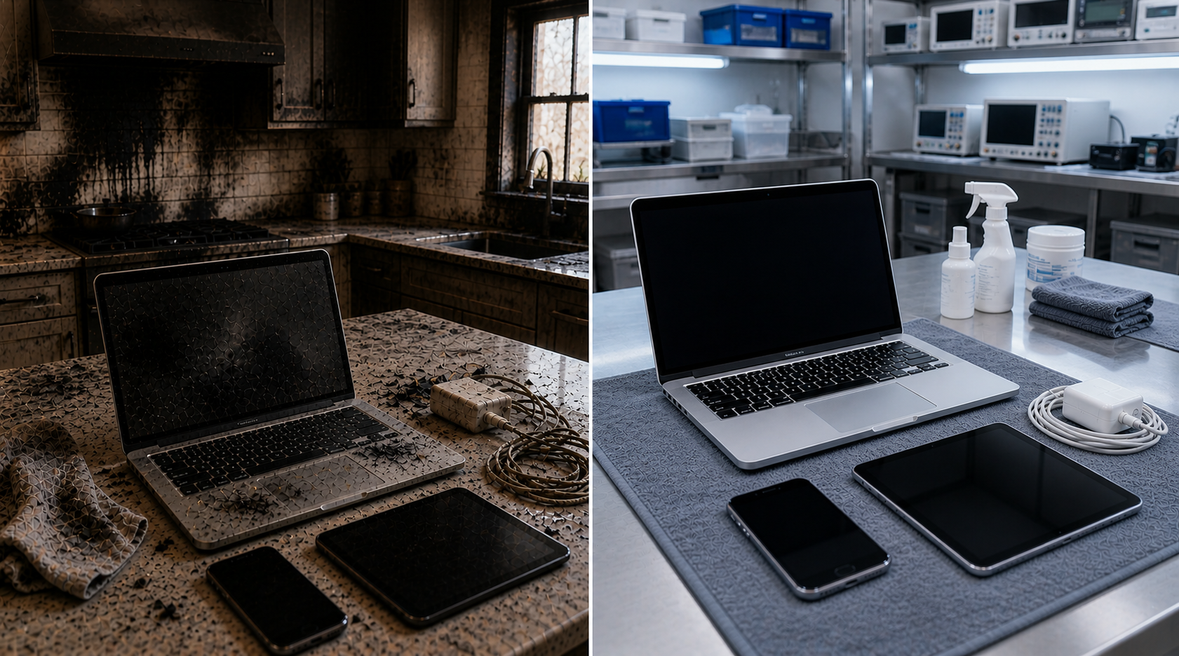 Electronics restoration